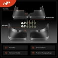 thumbnail image 3 of A-Premium Splash Guards Mud Flaps Mudguards Fender Compatible with Toyota Highlander 2008 2009 2010 Front and Rear 4-PC Set, 3 of 9