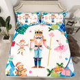 thumbnail image 2 of Feelyou Cartoon Nutcracker Twin Sheet Sets, Merry Christmas Twin Fitted Sheet, Princess Fairy Tale Flat Sheet, Super Cozy Room Decor, 3pcs, 2 of 7