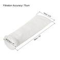 thumbnail image 2 of Uxcell 4'' Ring Filter Socks 75 Micron Pool Skimmer Basket, White, 2 of 4