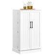 thumbnail image 2 of Alden Design 41″H Kitchen Pantry Storage Cabinet with Doors and Adjustable Shelves for Kitchen, White, 2 of 11