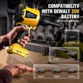 thumbnail image 3 of Soplador de polvo LIVOWALNY, inalámbrico, compatible con batería Dewalt de 20 V, 3 of 7
