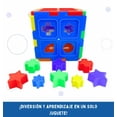 thumbnail image 3 of Cubo Xtellar De Ensarte Armable Con 24 Figuras De Colores Didáctico Color Variado, 3 of 3