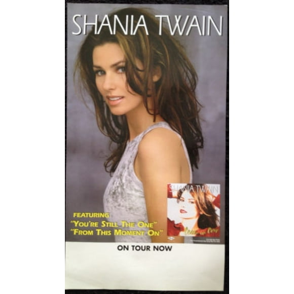 Shania Twain Come On Over Poster