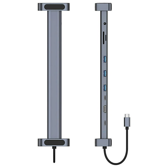 Birdeem Hub Multi Interface Extender Laptop Base Computer Folding Stand Multi in One Type-C Expansion Dock