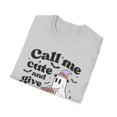 thumbnail image 4 of Call Me Cute and Give Me Candy Ghost Halloween T-Shirt - Fun & Playful Tee, 4 of 4