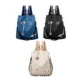 thumbnail image 4 of Qarigey Mochila funcional y de moda para mujer, cualquier ocasión, mochilas para mujer, mochila de viaje, bolsas Mochilas Azul, 4 of 6