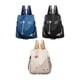 thumbnail image 4 of Qarigey Mochila funcional y de moda para mujer, cualquier ocasión, mochilas para mujer, mochila de viaje, bolsas Mochilas Azul, 4 of 6