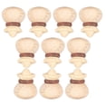 thumbnail image 3 of Colgante De Madera, 0.7x0.5in Suministros Hechos A Mano De Bricolaje Colgante Tallado En Madera De Boj, Pendientes De 10 Piezas Pulseras Para Colgantes De Bolsas De Dinero ANGGREK Otros, 3 of 8