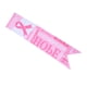 thumbnail image 5 of 2 banderines colgantes con cinta rosa para concienciar sobre la salud de la mujer y el cáncer de mama., 5 of 6