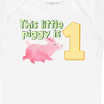 thumbnail image 4 of Inktastic This Little Piggy is 1 Boys or Girls Baby Bodysuit, 4 of 5