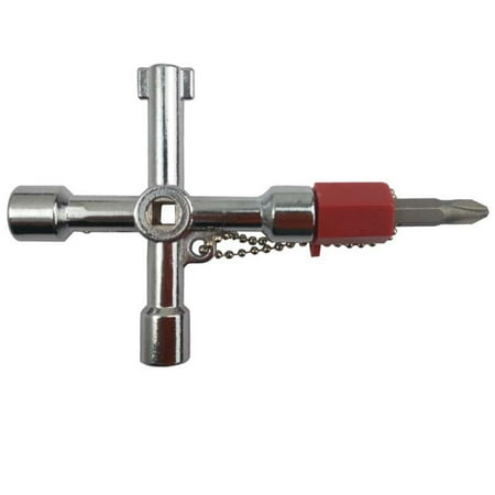 

Felirenzacia Multi-Model Universal Cross Key Plumber Electric Meter Cabinets Radiators Wrench