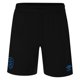thumbnail image 1 of Umbro - Tercero Pantalones Cortos 23/24 Diseño Huddersfield Town AFC para Niños/Niñas (Negro, Azul), 1 of 2