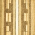 thumbnail image 1 of Ahgly Company Indoor Square Abstract Brown Modern Area Rugs, 4' Square, 1 of 4