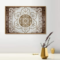 IDEA4WALL Framed Canvas Wall Art for Living Room, Bedroom Flower Pattern Canvas Prints for Modern Home Decoration Ready to Hang