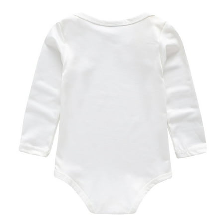 

Gubotare Baby Winter Romper Baby Sweater Boy Girl Winter Clothes Knit Oversize Romper Warm Crewneck Long Sleeve Top Onesie for Toddlers Black 18-24 Months