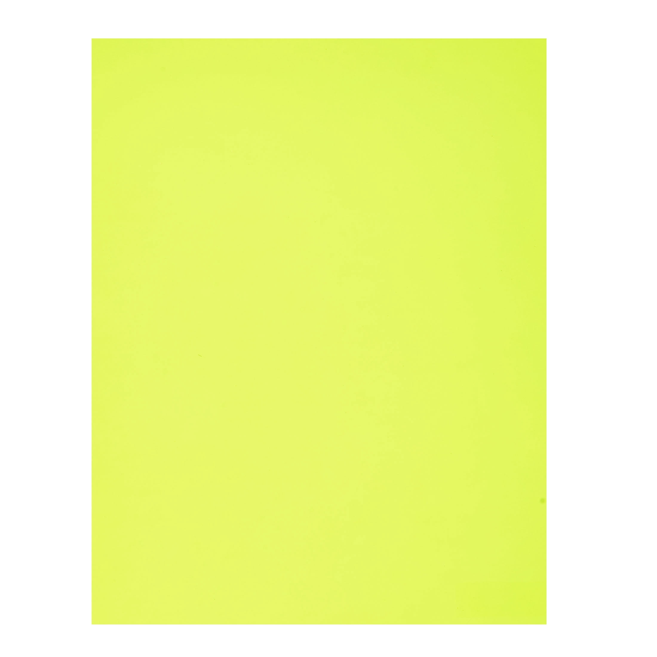 pen+GEAR Heavyweight Colorburst Dual Color Neon Green/Neon Yellow Poster Board, 22"x28", single sheet