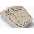 thumbnail image 3 of Inkdotpot 50Rustic Kraft Mason JarBingoGameCardsFor Bridal Wedding Shower Bachelorette Party Bulk Blank Square Fill In Gift Ideas, 3 of 7
