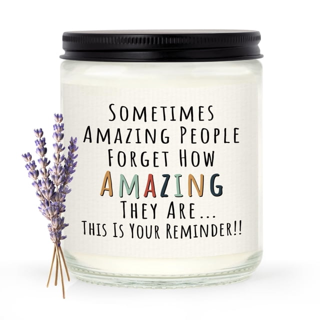 Candle Craftique You're Amazing con aroma a lavanda, regalo para mujer