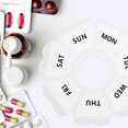 thumbnail image 2 of MasteelfCA Weekly Pills Box Compartment Medicine Box Travel Drugs Storage Box for Travel, 2 of 7