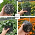 thumbnail image 3 of 100pcs Plastic Planter Pot Home Garden Greenhouse Plant Nursery Flower Planting Seedling Grow Pot Portable Seeding Pots  12*10, 3 of 9
