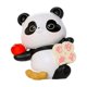 thumbnail image 2 of Figura de panda para decoración del salpicadero del coche, artesanías coleccionables para el coche. Estilo K, 2 of 9