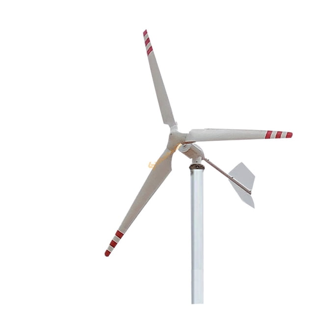2kw 24v 48v Wind Turbine Generator Horizontal Axis Wind Turbine MPPT Controller Off Grid Inverter Alternative Energy ,Easy to Install