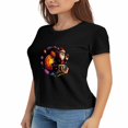 thumbnail image 3 of Festive Santa Graphic Tee - Candy Themed Holiday T-Shirt, 3 of 9