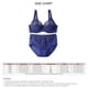 thumbnail image 5 of Conjunto de bragas de sujetador para mujer, sujetador de encaje con aros, ropa interior de cintura alta elástica para uso diario y citas, 5 of 5