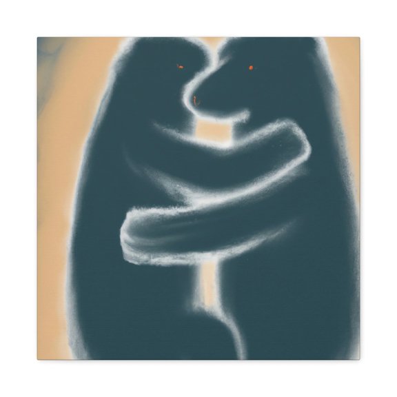 Love Justified Embrace - Canvas