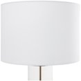 thumbnail image 6 of CosmoLiving by Cosmopolitan 25" Transparent Base Gold Table Lamp with Cream Linen Shade, 6 of 9