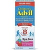 Advil Childrens Suspension Sugar Free Pain Reliver/ Fever Reducer, Dye Free Berry - 4 Oz, 6 Pack