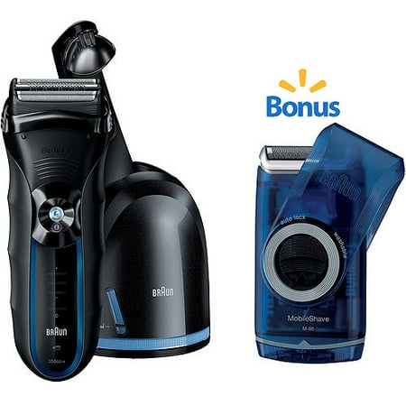 Braun 3 Series 350CC-4 Razor Special Value Pack with Bonus Travel Shaver