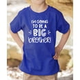 thumbnail image 3 of Big Brother New Baby Reveal I'm Going to Be A Big Brother New Sibling Announcement T-Shirts and Raglans Vintage Royal Shirt 18 Months, 3 of 6