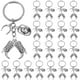 thumbnail image 1 of 20 llaveros de herradura para botas de sombrero, llaveros de vaquera occidental, llaveros ecuestres, regalo para amantes de los caballos, llavero de vaquero, regalos para vaquera vaquera, 1 of 6