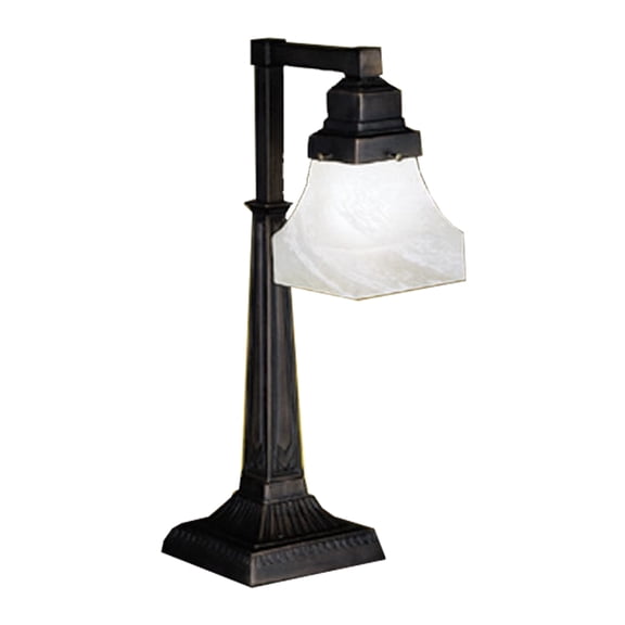 Meyda Tiffany 27624 Craftsman / Mission Accent Table Lamp From The Country Bungalow