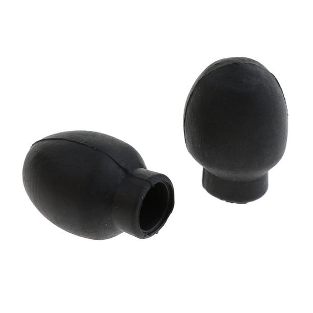 de 2 Cabezales de de Tambor de Goma para Piezas de Instrumentos de Percusión de Tambor CUTICAT Cabeza de batidor de tambor
