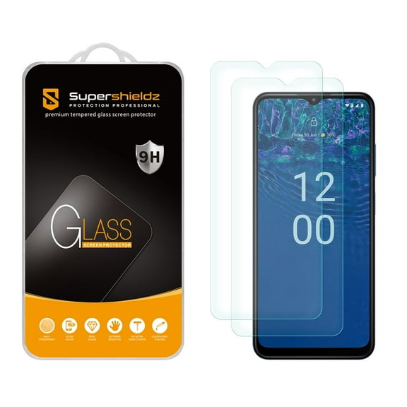 (2 Pack) Supershieldz Designed for Nokia G310 5G Tempered Glass Screen Protector, Anti Scratch, Bubble Free