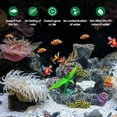 thumbnail image 3 of JJKBVCLO Décoration Aquarium Fond Simulation Corail Décoration Imitation Pierre Résine Rocaille, 3 of 7