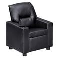thumbnail image 6 of Olive & Opie Oakley Kids/Toddler Recliner Chair - Push Back Lounge Sofa for Boys & Girls Age 3+, Vegan Leather Onyx, 6 of 10