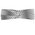 thumbnail image 1 of Abstract Headband, Vertical Square Shaped Geometric Pattern Minimalist Modern Style Trippy Design, Elastic and Soft Women's Bandana for Sports and Everyday Use, Grey Red Coconut, by Ambesonne, 1 of 3