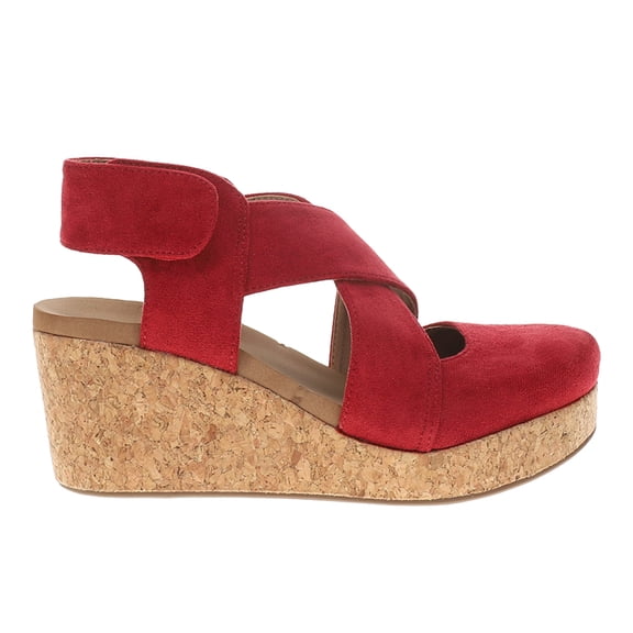 Corkys Womens Case Closed Wedge Casual Shoes