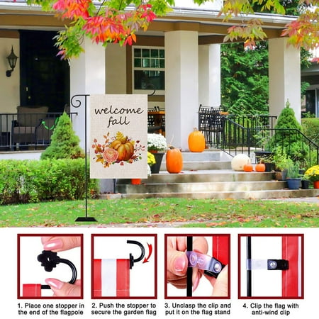 Garden Flag Sets : Evergreen Flag Garden American Mini Boxed 2 Sided