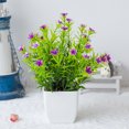 thumbnail image 3 of YAOMOBB Simulation Bonsai Mini Artificial Potted Plant Realistic Fade Free Decor Easy Care UV resistant Table Centerpiece, 3 of 6