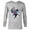 Athletic Heather, variant on Marvel Spider-Man: Across the Spider-Verse Miles Gwen Hobie - Long Sleeve T-Shirt for Men - Customized-White