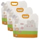 thumbnail image 1 of Bolsas selladas para granos, 3 unidades, para conservar alimentos secos y frescos, resellables, para arroz., 1 of 5