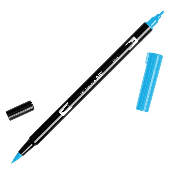 Tombow Dual Brush-Pen, Light Blue #515