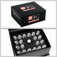 thumbnail image 6 of J2 Engineering LN-T7-004-15-SL J2 Engineering 7075 -T6 Forged Aluminum M12X1.5 20Pcs 50mm Height Open -End Lug Nut Set w / Socket Adapter Key (Silver), 6 of 6