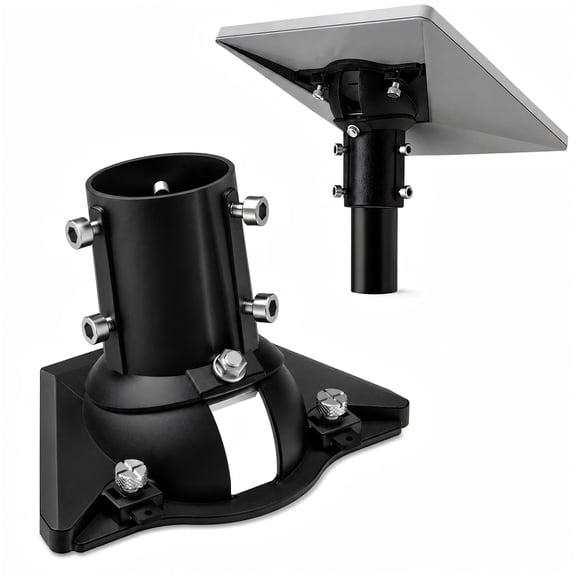 Starlink Mini Mount Pipe Adapter, Adjustable Ball Joint Adapter for  1-2 inch Poles