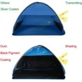 thumbnail image 3 of vyahstfk Small Pop  Beach Tent with Meshed Window  Portable Head Tent Beach Pet Shade for Small Dogs/Cats (Blue), 3 of 7