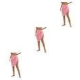 thumbnail image 3 of Minnieouse de poliéster para niñas Faldas de playa de verano de tamaño libre bohemio Rosa Type1 NO1, 3 of 6